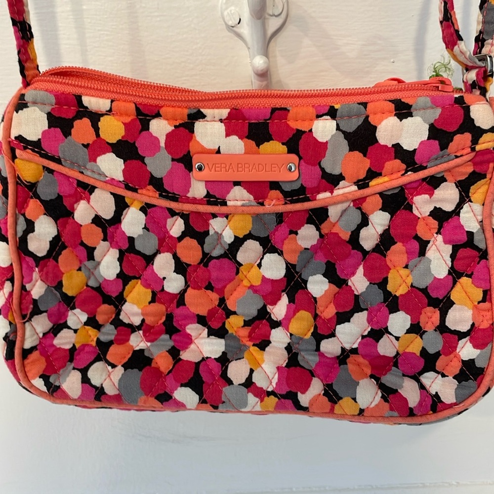 Vera Bradley small over the shoulder or crossbody purse.